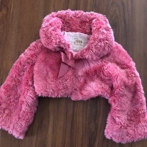 1989 Place Soft Faux Fux Coat size 24 mos